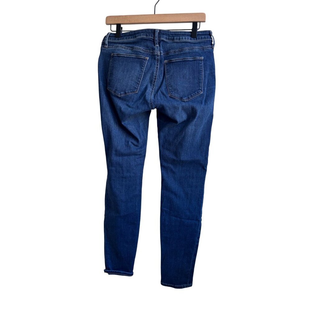 Gap True Skinny Maternity Jeans Sz 8 Regular Side Panel - Picture 4 of 7